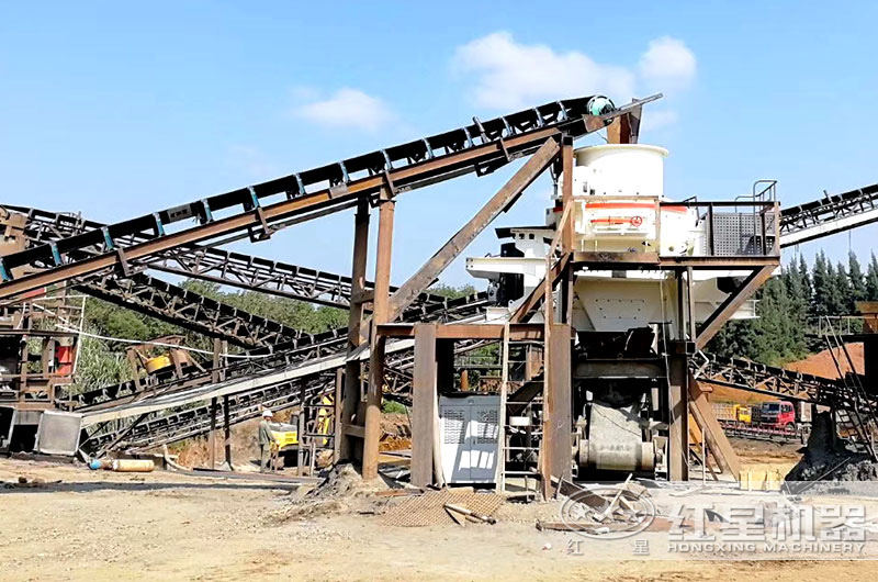 制砂機(jī)成品粒型好，成品多用于建筑工程，道路基建
